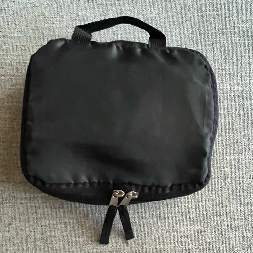 Sleek travel Black foldable duffle bag